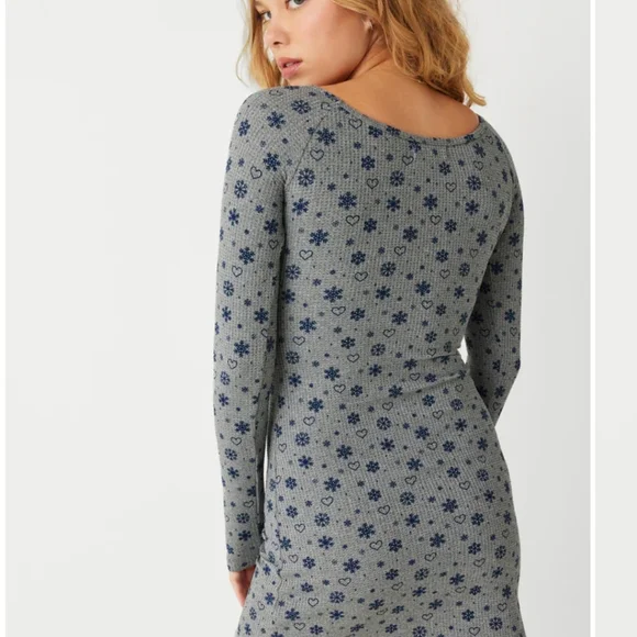 Frankie’s Bikinis Lumi Waffle Mini Dress - Picture 5 of 6